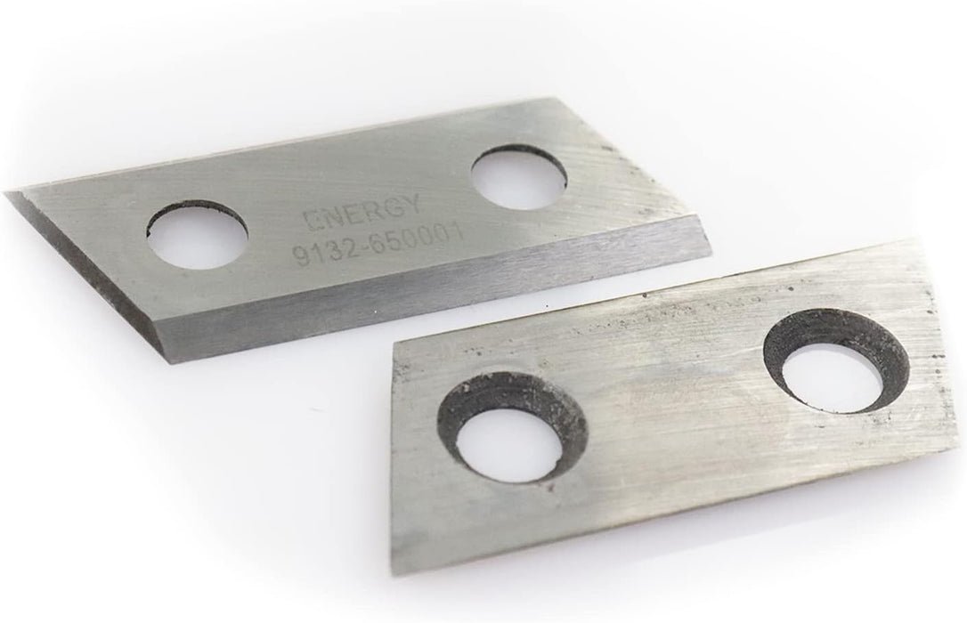 G Replacement Chipper Blades – Dual Edge (Set of 2), for SuperHandy & Landworks Electric Chippers