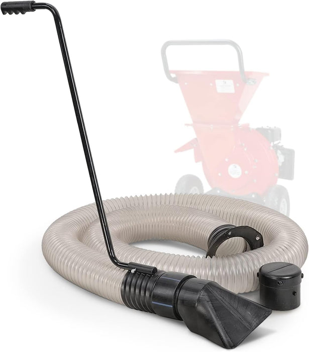 GreatCircleUSA Wood Chipper/Shredder Accessory – 6.5HP Vacuum Kit for Model LCE01