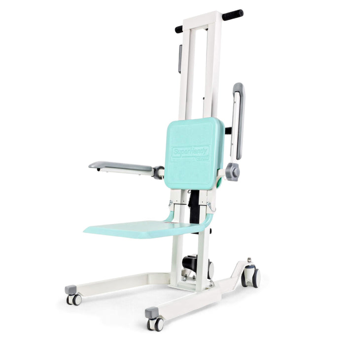SuperHandy GoRise Electric Floor-to-Stand Lift – 227 kg Capacity, Portable Transfer Lift for Home Use