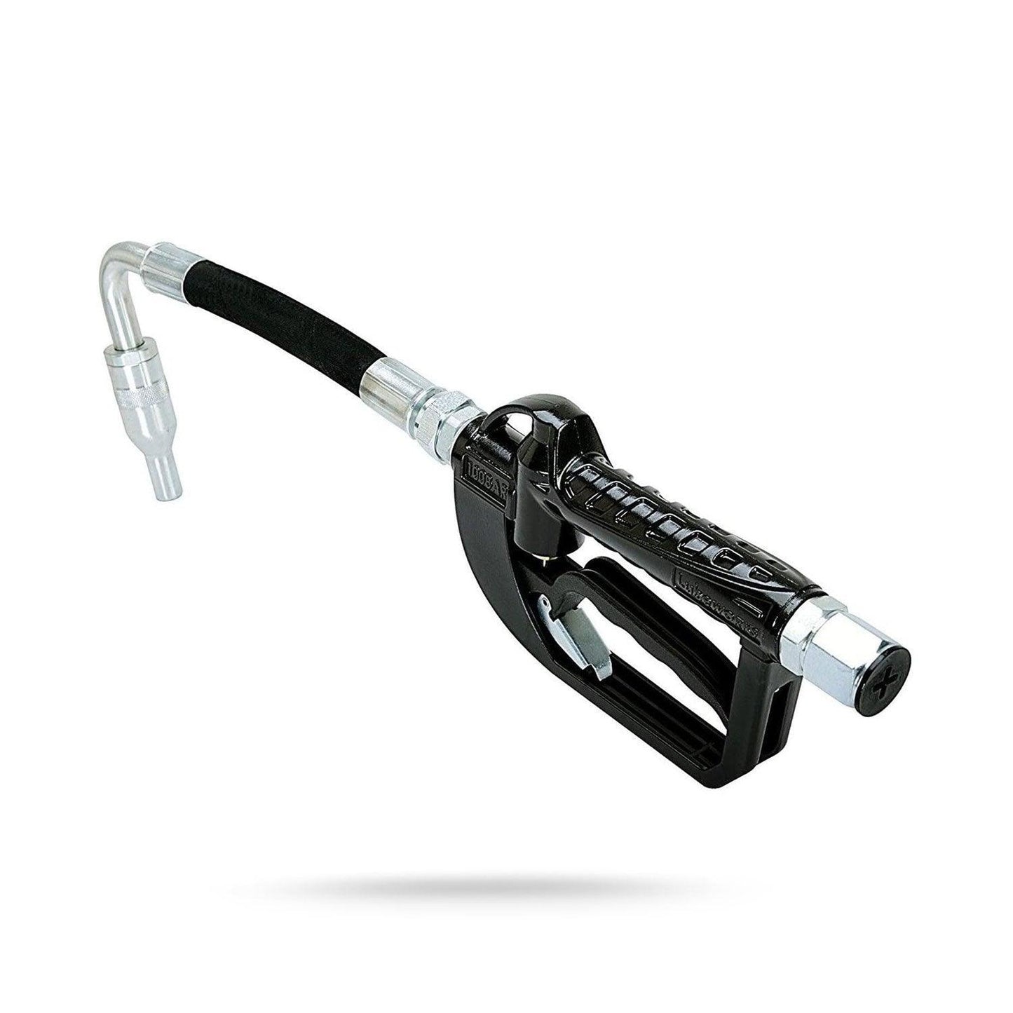 Lubeworks Oil Gun - 10GPM, 1/2" NPT Inlet, Flexible Nozzle & Locking Trigger - DIY Tools by GreatCircleUS