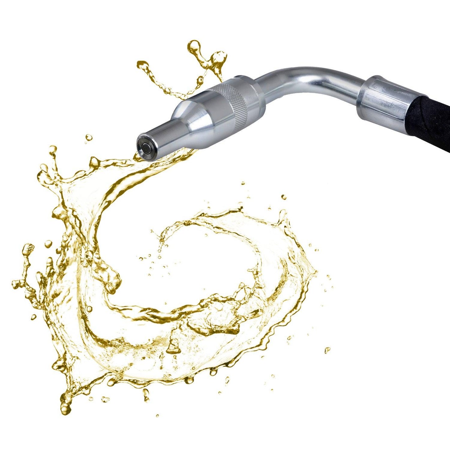 Lubeworks Oil Gun - 10GPM, 1/2" NPT Inlet, Flexible Nozzle & Locking Trigger - DIY Tools by GreatCircleUS