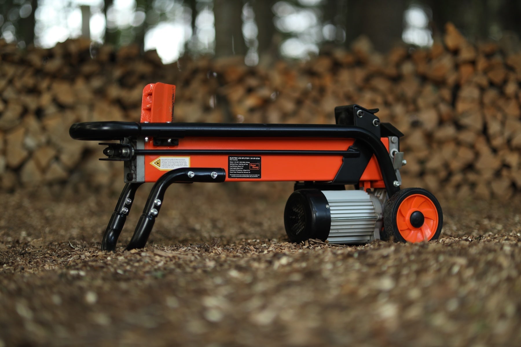 Electric Wood Splitter for Cozy Firesides