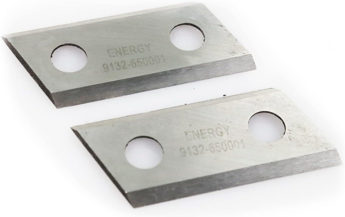 G Replacement Chipper Blades – Dual Edge (Set of 2), for SuperHandy & Landworks Electric Chippers