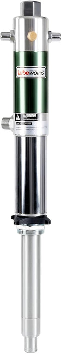 Lubeworks Oil Transfer Drum Pump Double Action 1:1 Fast High Flow Rate 8.5GPM / 32LPM for SAE130 Oils/Fluids