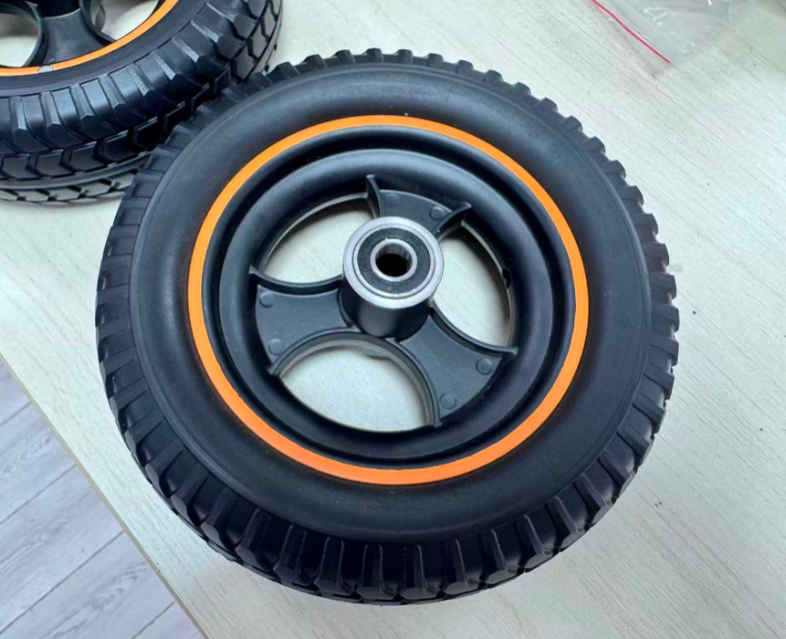 GCAT039-#11 Front wheel with shaft sleeve(Pneumatic-free Tire)