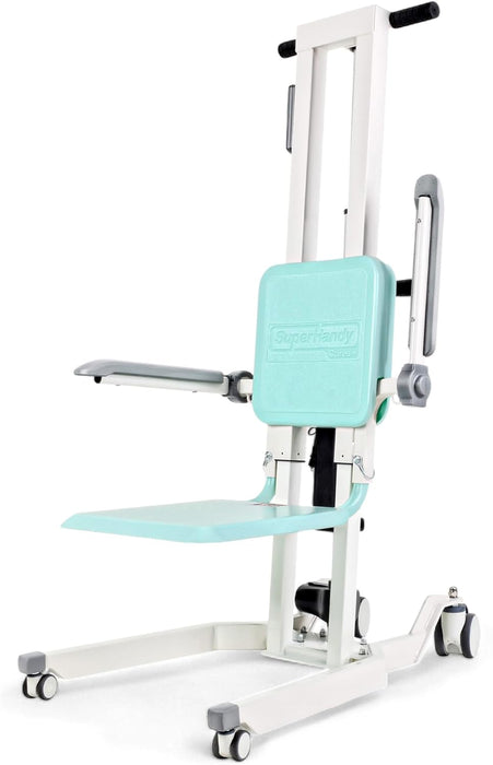 SuperHandy GoRise Electric Floor to Stand Lift – Support Up to 500 Lbs, Floor Lift Chair for Elderly, FSA HSA Eligible, Patent Pending (TX (Transfer Lift))