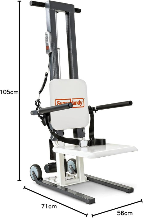 SuperHandy Electric Floor Lift – 227 kg Capacity, Adjustable, Portable, for Personal Transfer