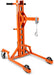 Superhandy Portable Hydraulic Crane Lift, Tool-Free Disassembly, Foot Pedal Operation, 6-Inch PU Wheels with Brakes, No Power Required, for Trucks, Garages & Workshops