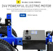 Goodyear Electric Trailer Dolly Super-Duty 7500lbs Max Trailer Weight, 5500lbs for Boats, 1100lbs Tongue Weight, All-Terrain Wheels Ideal for RVs, Toy Haulers, Car Trailers, and Campers
