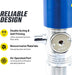 Goodyear Oil Transfer Pump Air Operated Pneumatic 3.1GPM / 12LPM PRO Heavy Duty Double Action 3:1 Fast High Flow Rate for SAE130 Oils/Fluids (NOT for Gasoline or Diesel)
