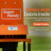 SuperHandy - Electric Leaf Shredder - Steel Construction, 15 Amp 120V AC Motor, 11" Cutting Blades, 0.5" Capacity for Leaves, Lawns and Patio Trimming