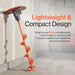 SuperHandy Ice Auger 48V 2Ah 88.8Wh Li-Ion Electric Cordless with 3-Flight Steel Bit, 24" Ice Drilling Depth, Brushless Motor, 2-Speed Transmission, LED Light – Battery & Charger Included