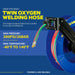 GOODYEAR Spring Driven Steel Retractable Hose Reel (1/4 in. x 50 ft. - Welding Reel)