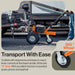 SuperHandy Trailer Dolly Electric Power 2800LBS Max Trailer Weight, 450LBS Max Tongue Weight, DC 24V 500W 24V 7Ah Powered Heavy Duty Commercial Jack Lever 2" Ball Mount Included