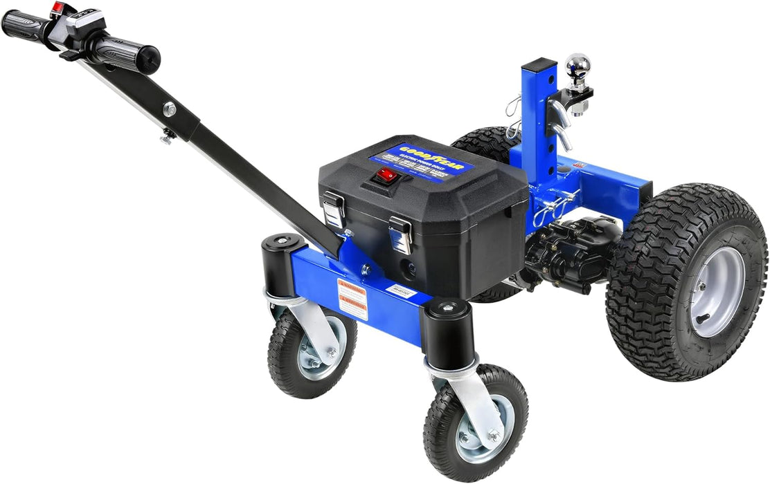 Goodyear Electric Trailer Dolly – 1630 kg Max Trailer Weight, 272 kg Tongue Load, 24V Motor, 2" Hitch