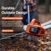 SuperHandy Electric Portable Capstan Winch, Brushless Motor, 1000-2000 lbs Max Pulling Force, Includes 100ft Low-Stretch Rope, Battery & Charger - Ideal for Forestry, Hunting, Off-Road