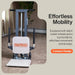 SuperHandy Electric Floor Lift for Seniors and People with Disabilities - Portable, Adjustable, 500LBS Weight Limit, Human Floor Lift, Ergonomic Design, Dual Power, Easy Storage [Patent Pending]