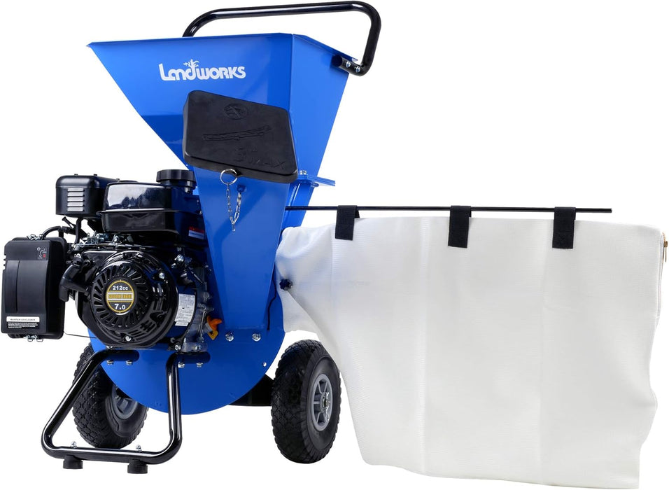 G Wood Chipper Discharge Bag – 61 cm x 122 cm, Universal Fit for Tazz, Earthquake, LCE01