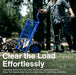 Landworks Utility Cart Hand Truck Power Wagon Super Duty Electric 48V DC 500W AGM Battery 500LBS & 1000LBS+ Load/Hauling Cap Wheelbarrow Barrel Dump w/All Purpose Modular Cargo Bed