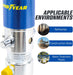 Goodyear Oil Transfer Pump Air Operated Pneumatic 3.1GPM / 12LPM PRO Heavy Duty Double Action 3:1 Fast High Flow Rate for SAE130 Oils/Fluids (NOT for Gasoline or Diesel)