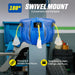 Goodyear Extension Cord Reel 14AWG x 40 Feet 3C SJTOW Triple Tap Connector Heavy Duty Slow Retraction Stop at Any Point