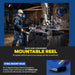 GOODYEAR Spring Driven Steel Retractable Hose Reel (1/4 in. x 50 ft. - Welding Reel)