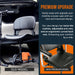 SuperHandy Upgraded Fully Padded Faux Leather Cushioned Seat, Back Rest, and Handles - For SuperHandy 3 Wheel Mobility Scooter (Seat with armrests only)