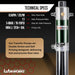Lubeworks Oil Transfer Drum Pump Double Action 1:1 Fast High Flow Rate 8.5GPM / 32LPM for SAE130 Oils/Fluids