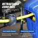 Goodyear Extension Cord Reel 14AWG x 40 Feet 3C SJTOW Triple Tap Connector Heavy Duty Slow Retraction Stop at Any Point