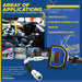 Goodyear Heavy Duty Air Operated Oil Transfer Pump and Control Valve (Oil Control Valve Meter Gun)