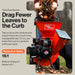 SuperHandy Wood Chipper Shredder Mulcher Ultra Heavy Duty 7HP 3 in 1 Multi-Function 3" Inch Max Capacity