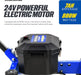 Goodyear Electric Trailer Dolly 3600LBS Max Trailer Weight 600LB Max Tongue Weight DC 24V 800W 7Ah w/Heavy Duty Commercial 2" Ball Hitch Mount