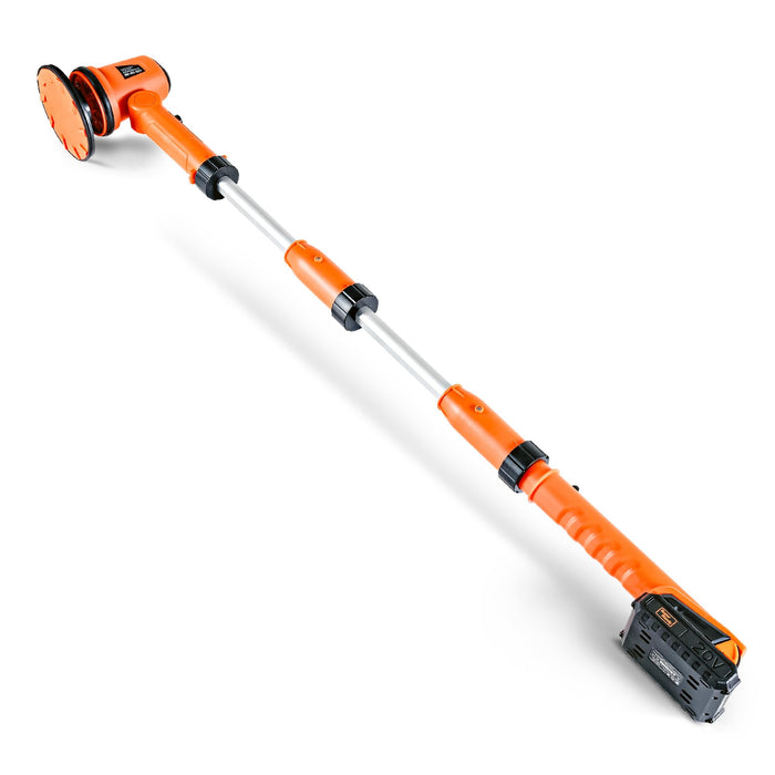 SuperHandy Electric Ice Remover – 20V Cordless, 5.1" Rotating Blade, Adjustable Handle & Poles