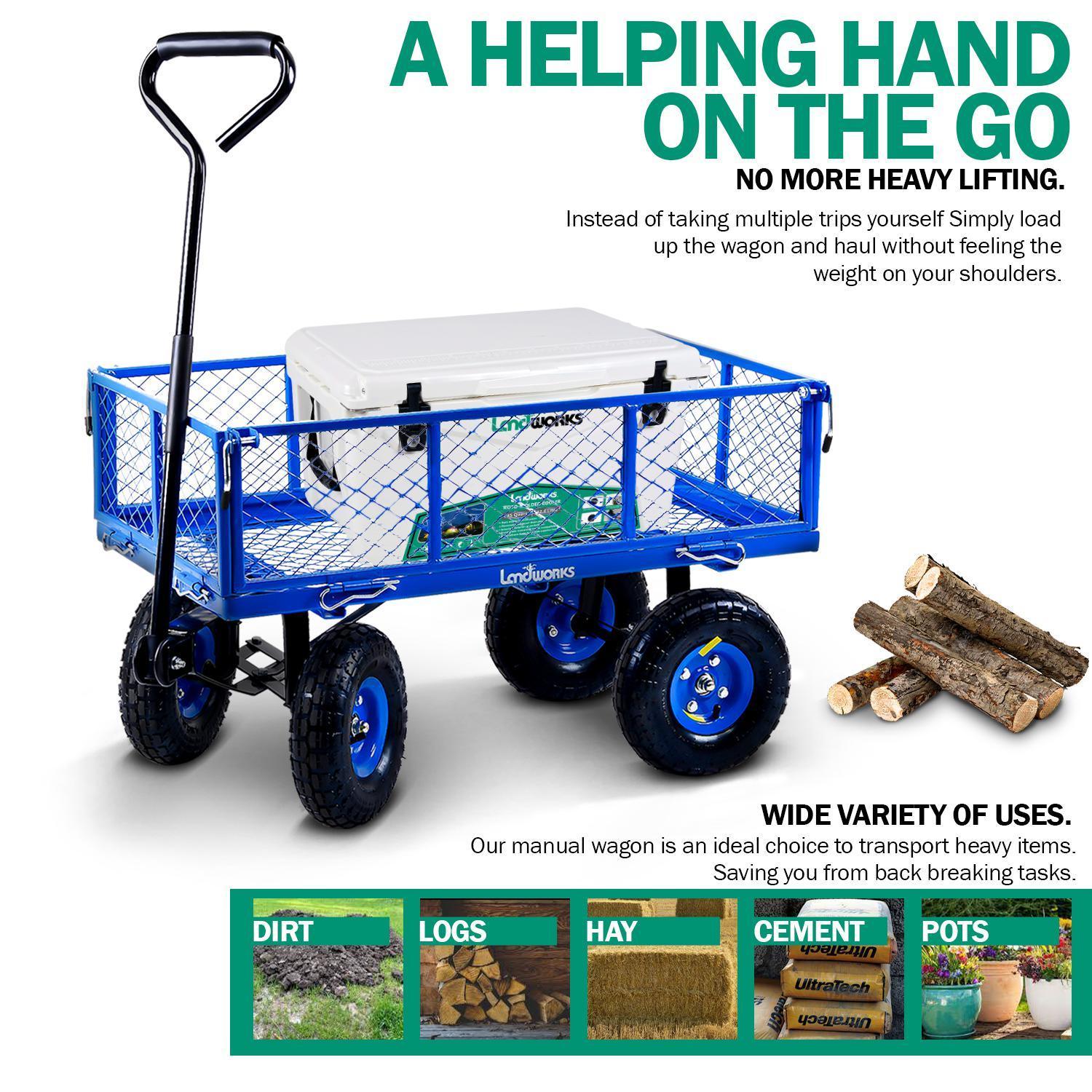 Heavy duty deals yard wagon