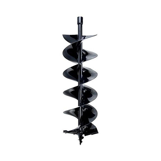 Landworks Steel Earth Auger Drill Bit - 8" x 30", Fits 3/4" Auger Shafts, Fits LAB01001 and GUO018 - DIY Tools by GreatCircleUS