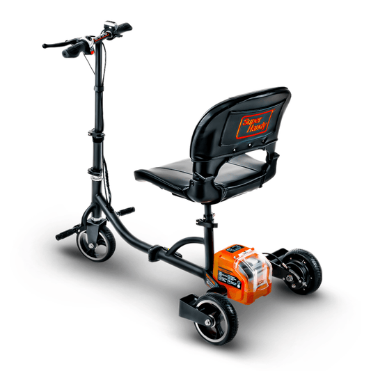 SuperHandy Mobility Scooter - 48V 2Ah Battery System, Lightweight, Long Range & Foldable - DIY Tools by GreatCircleUS